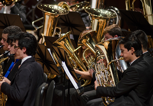 Concierto para Trombón y Clarinete. Banda Sinfónica del Conservatorio de Música de la Universidad Nacional de Colombia