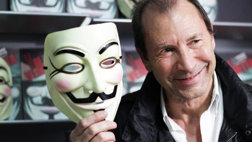 Conversatorio con David Lloyd, illustrator de V for Vendetta