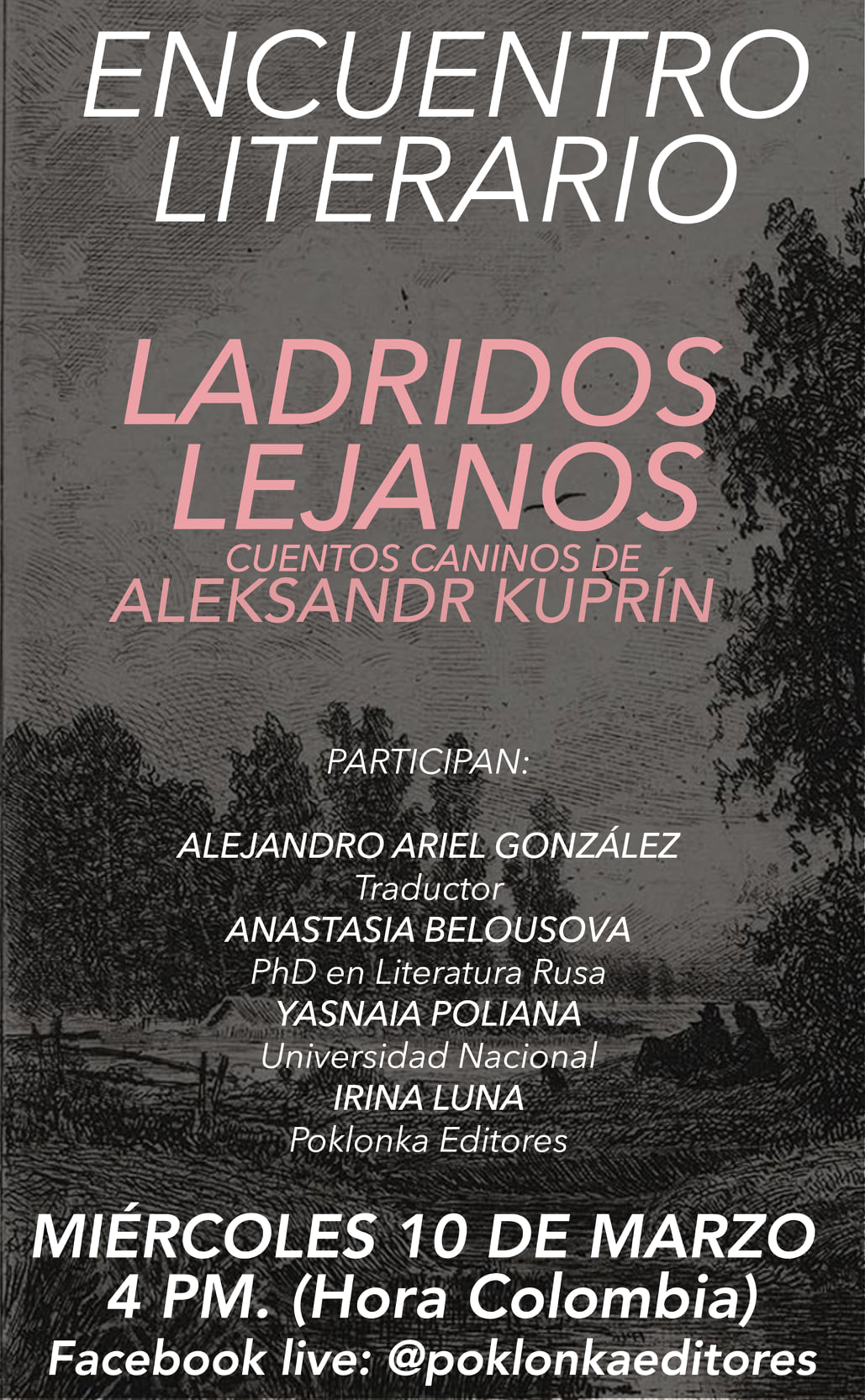 Encuentro literario: Ladridos lejanos, Aleksandr Kuprín
