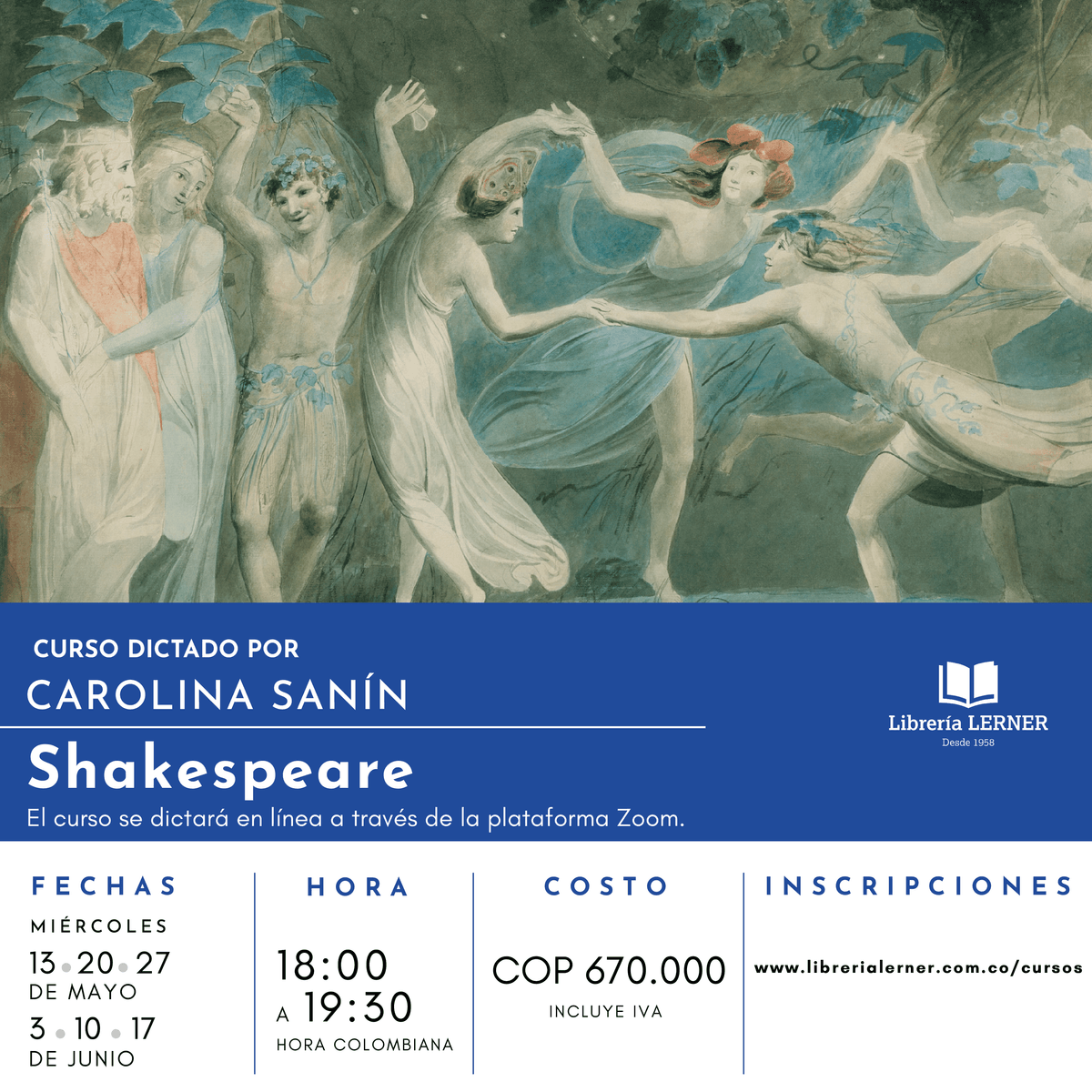 Curso de Carolina Sanín: Shakespeare