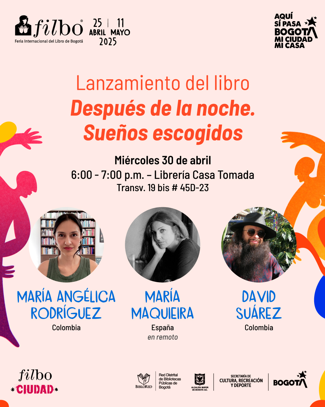 Lanzamiento de Después de la noche. Sueños escogidos