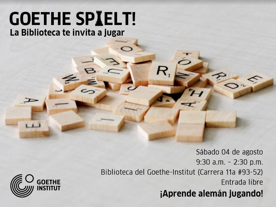 Sábado de juegos | #GoetheSpielt