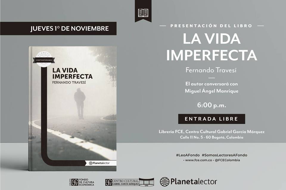 Presentación del libro: La vida imperfecta, de Fernando Travesí