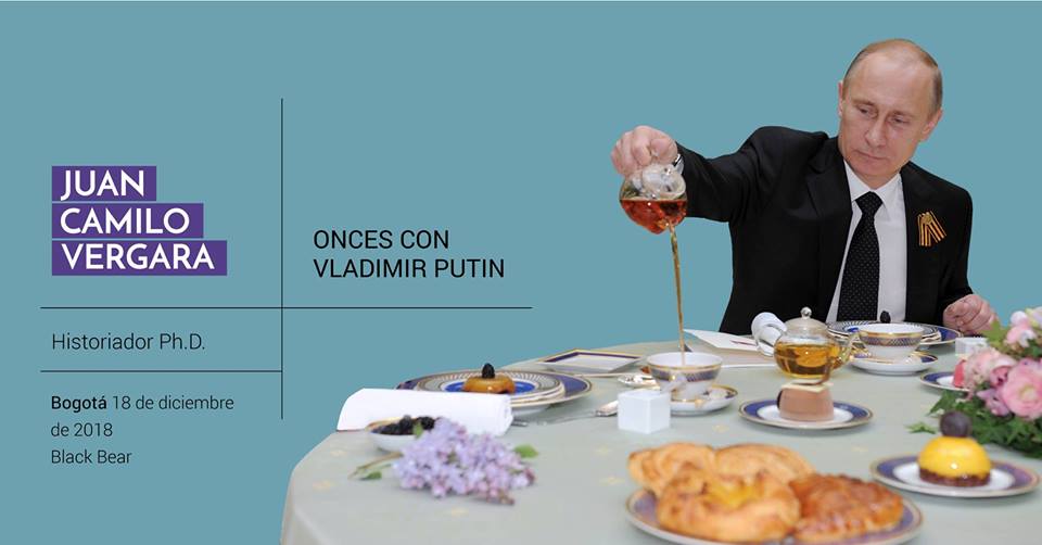 ¡Onces con Vladimir Putin!