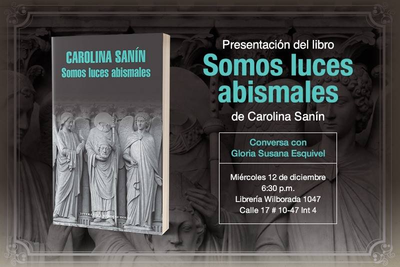Conversaciones con autores: Carolina Sanín