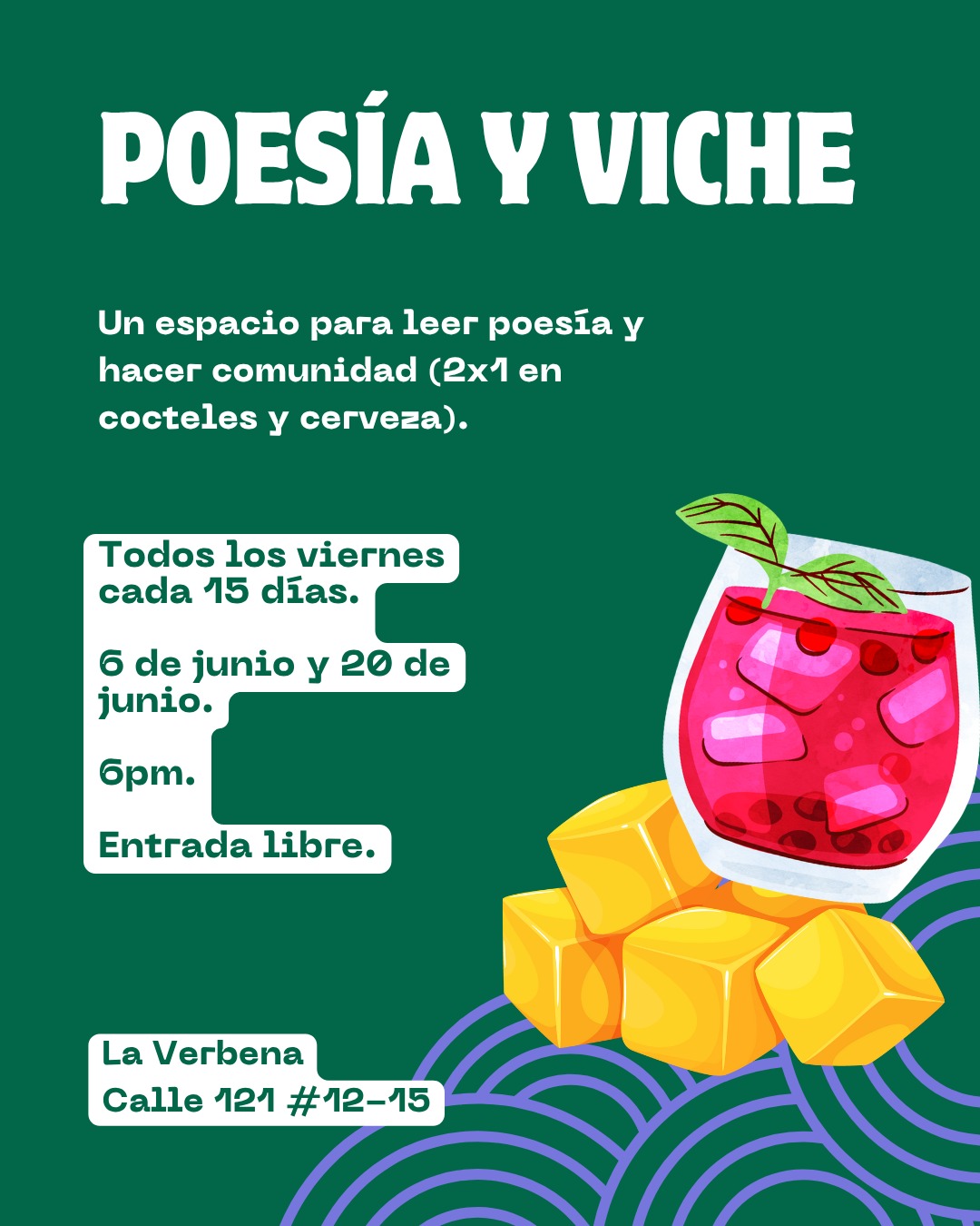 POESÍA Y VICHE. Un espacio para leer poesía y hacer comunidad