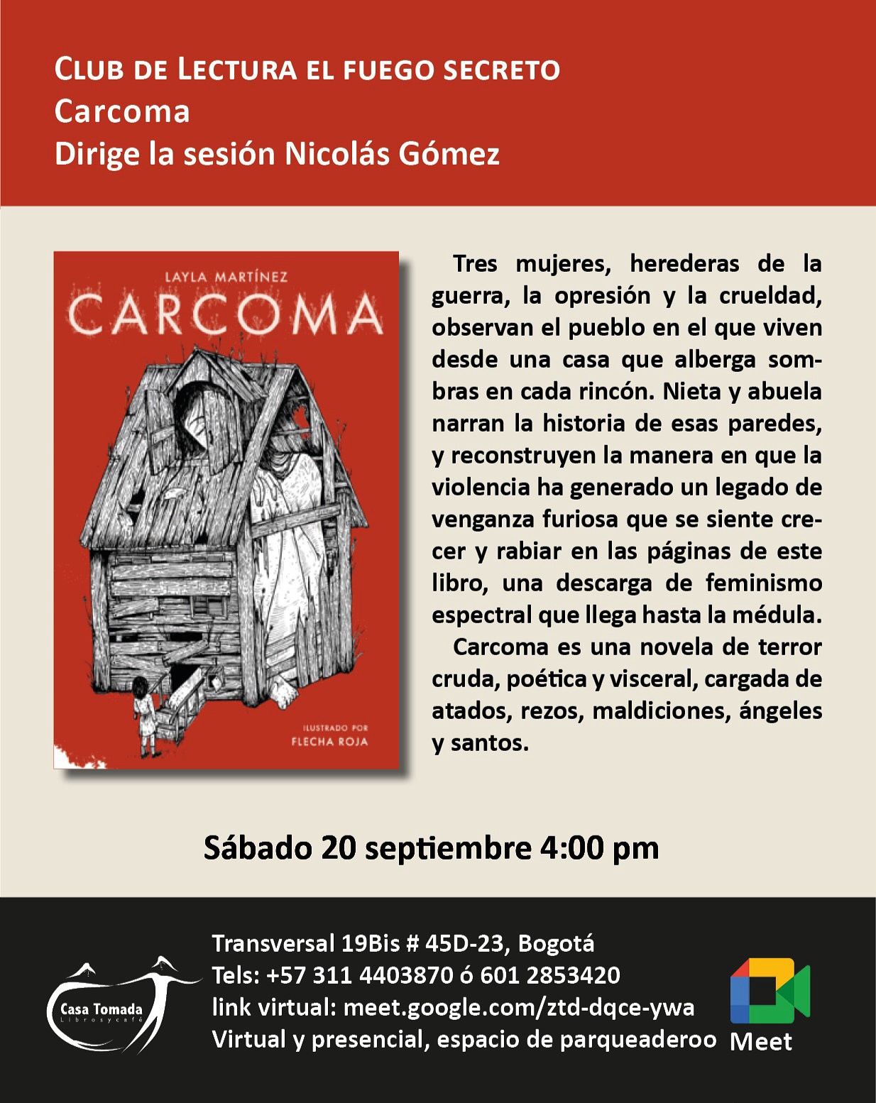 Club de lectura el fuego secreto