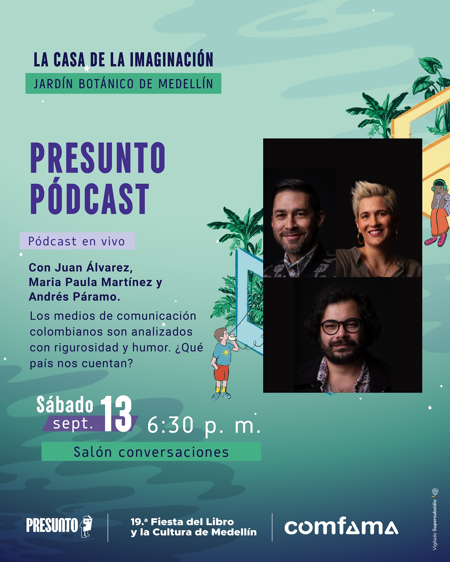 Pódcast en vivo: PRESUNTO PÓDCAST