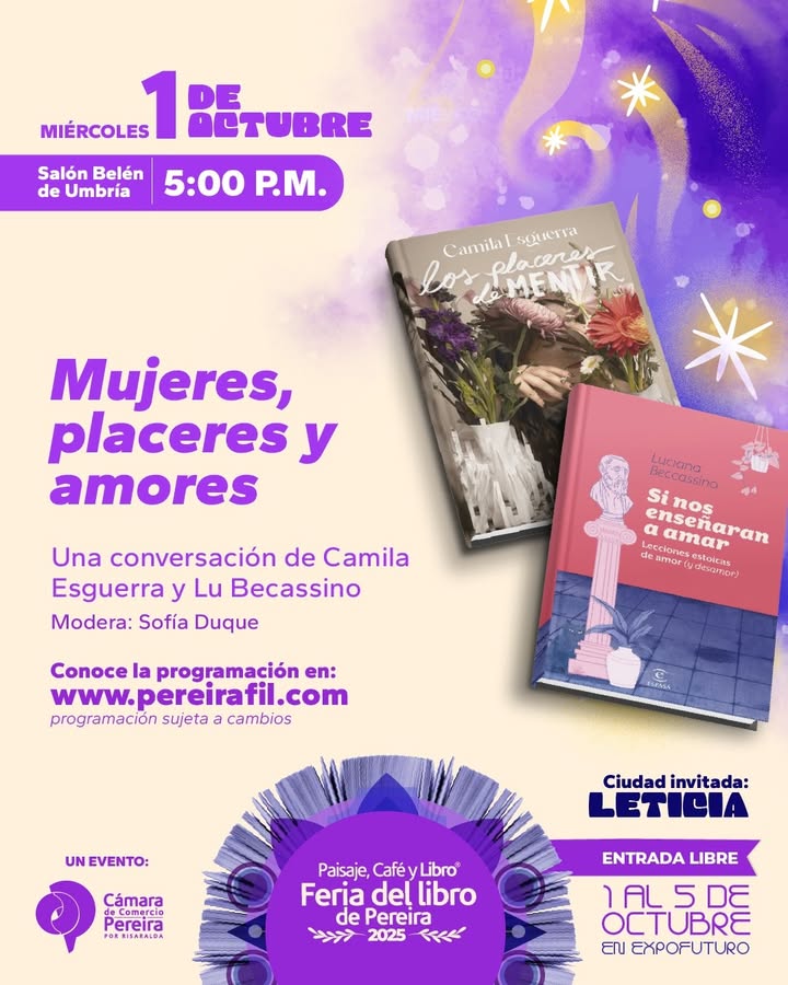 "Mujeres, placeres y amores": una conversación entre Camila Esguerra y Lu Becassino
