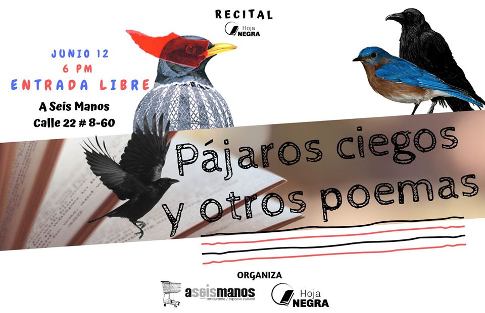 Pájaros Ciegos y otros poemas (Hoja negra / Entrada Libre)