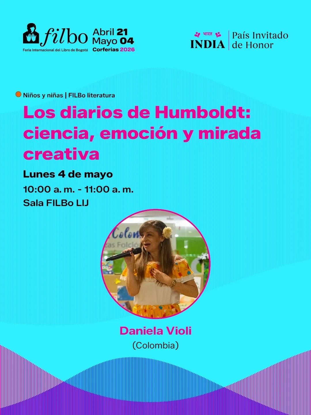 Los diarios de Humboldt: ciencia, emoción y mirada creativa | FILBo 2026