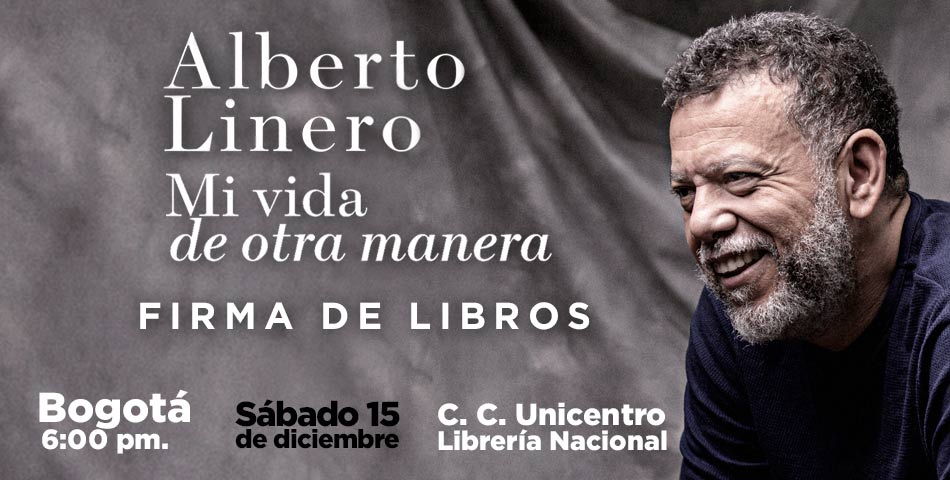 Firma de Libros Alberto Linero: Mi vida de otra manera