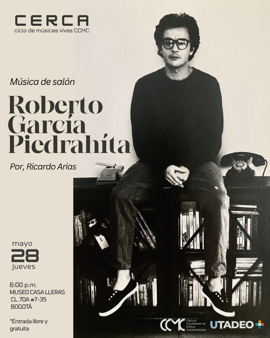 CERCA | Roberto García Piedrahíta – Música de salón