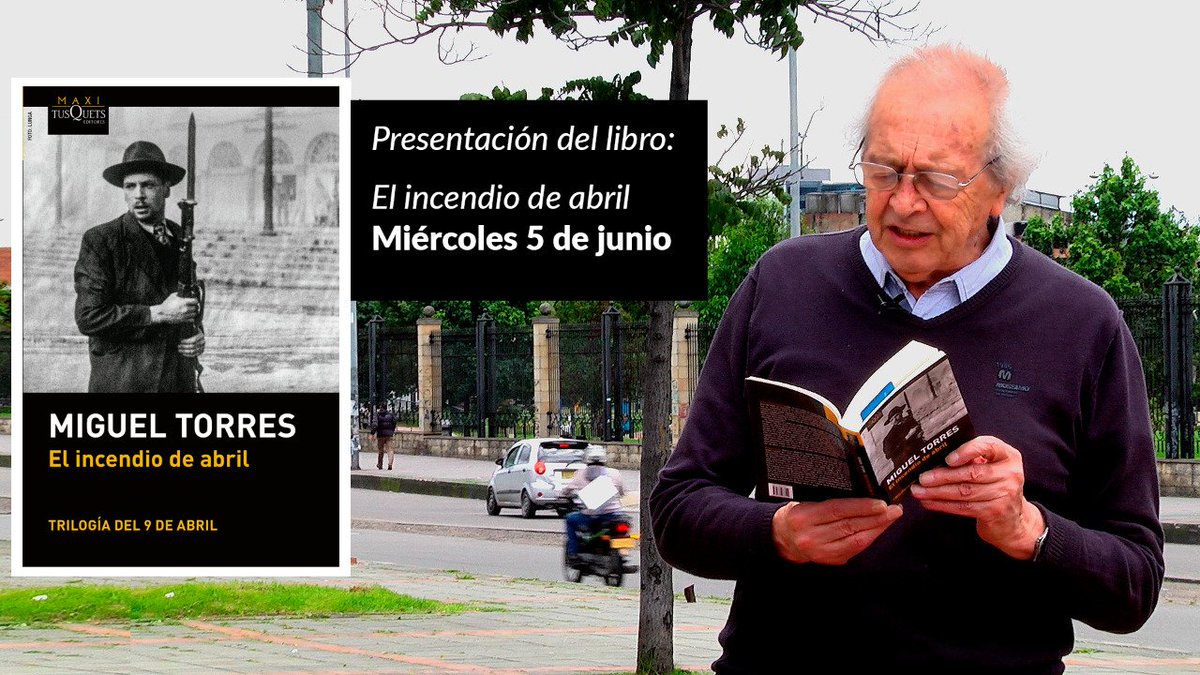 La presentación de la trilogía sobre El Bogotazo del escritor Miguel Torres