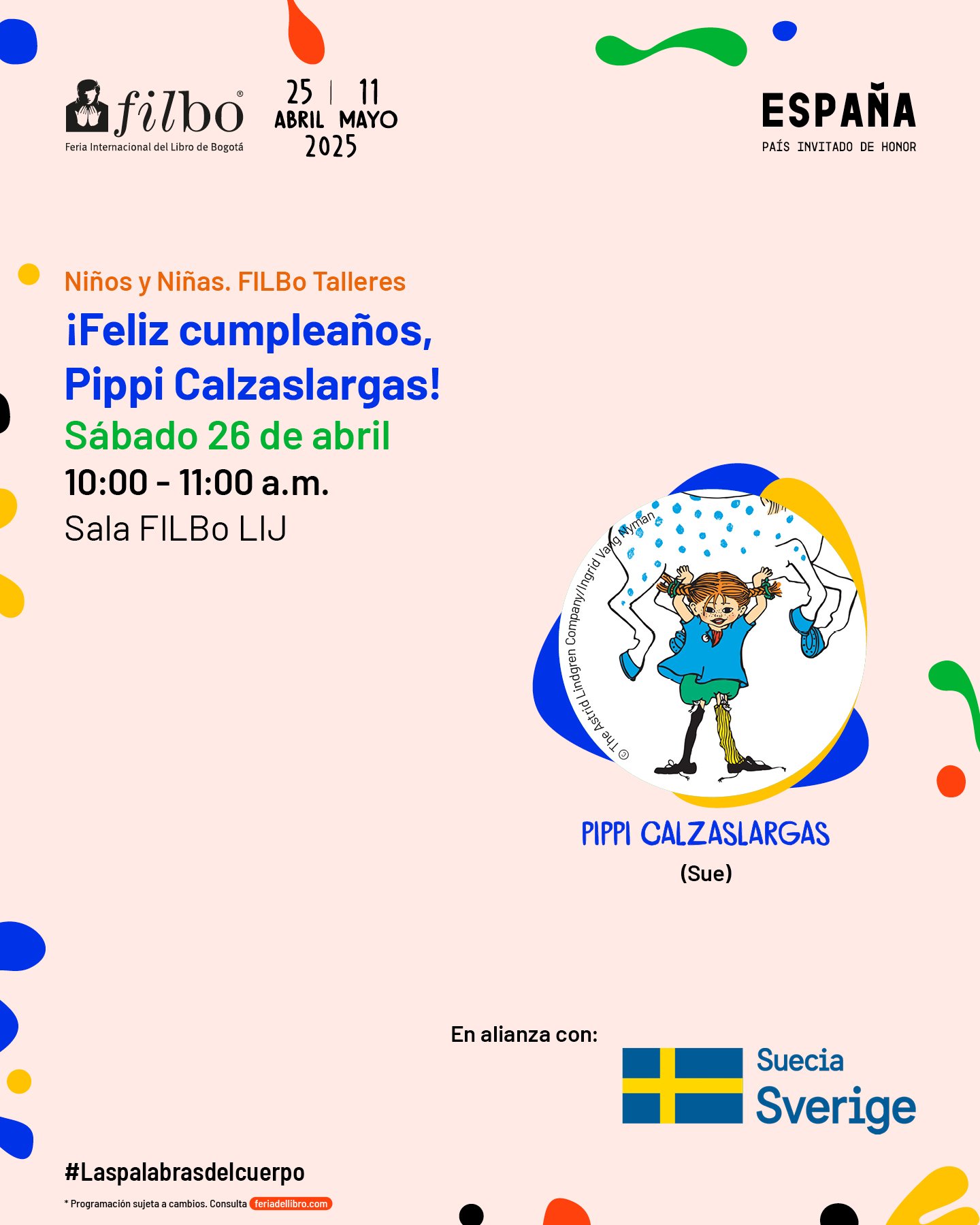 ¡Feliz cumpleaños, Pippi Calzaslargas! | FILBo 2025