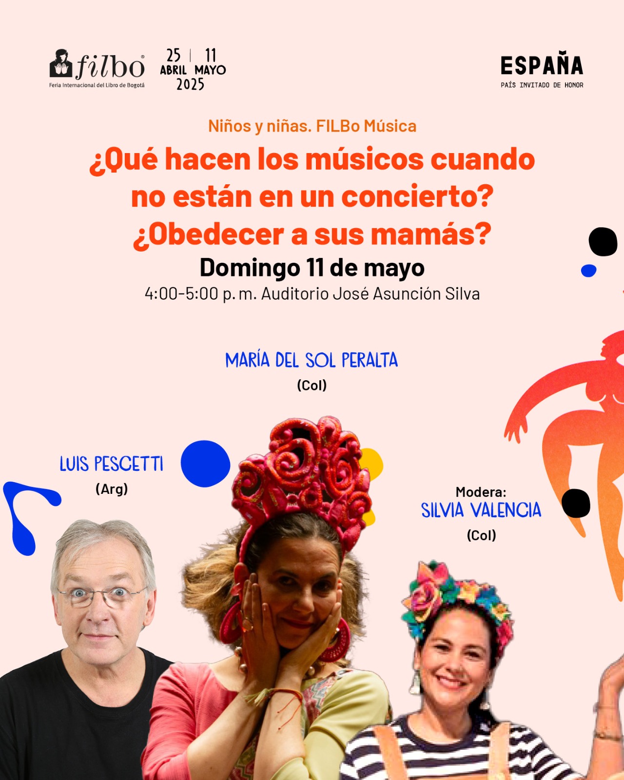 ¿Qué hacen los músicos cuando no están en un concierto? ¿Obedecer a sus mamás? | FILBo 2025