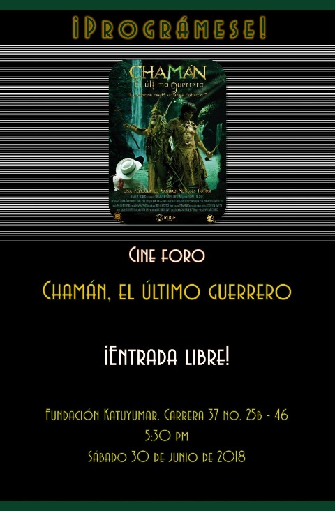 Cine foro: Chamán, el último guerrero.