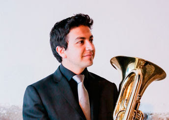 Jorge Luis Romero, eufonio, Andrés Roa, piano