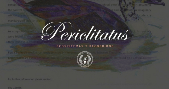 La exposición "Periclitatus, Ecosistemas y Recorridos"