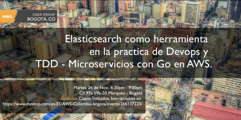 TDD Microservicios con GO y ElasticSearch como herramienta en la práctica DevOps
