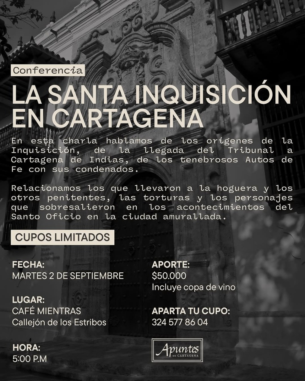 La Santa Inquisición en Cartagena