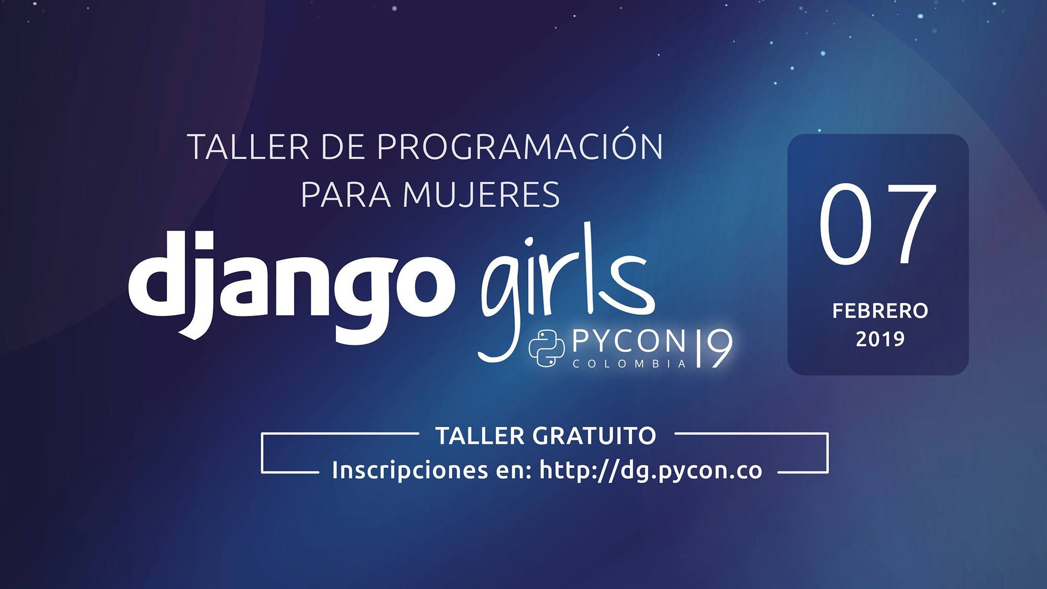 Taller de Programación para Mujeres - Djangogirls Colombia