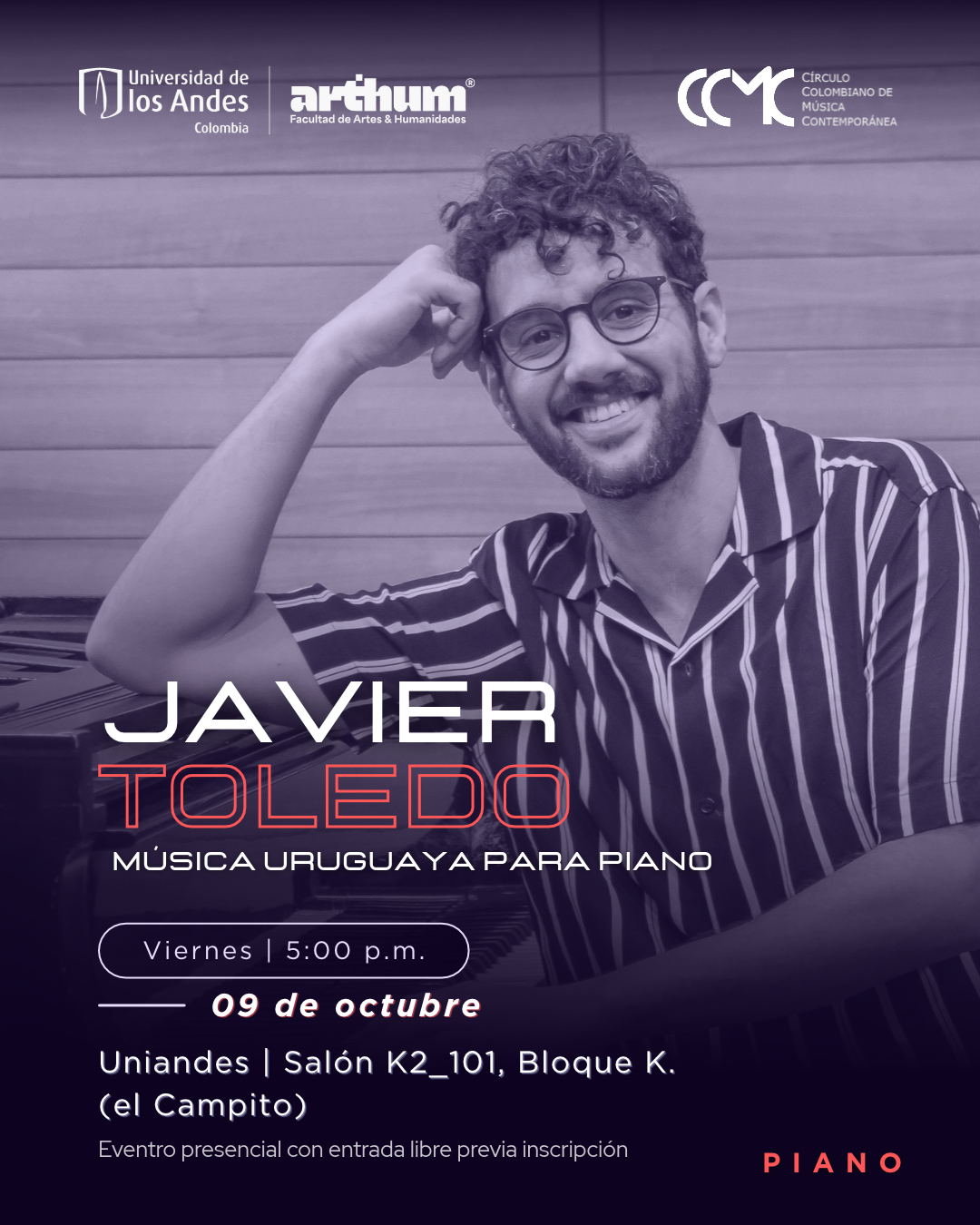 Javier Toledo | Música uruguaya para piano